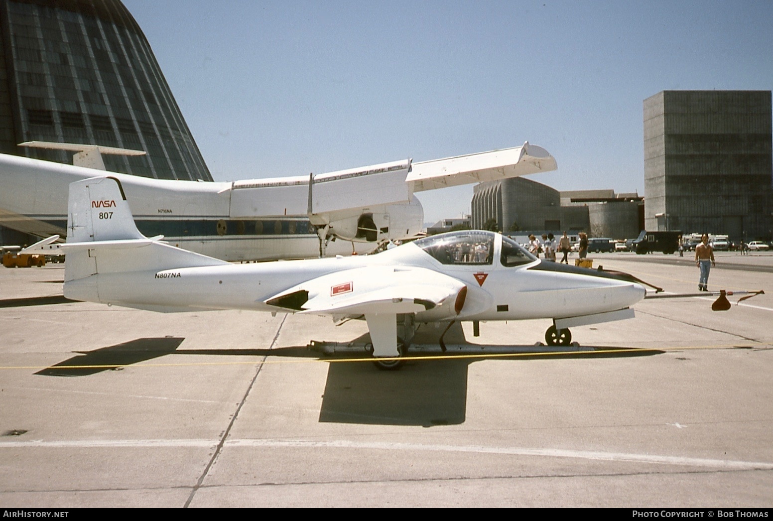 Aircraft Photo of N807NA | Cessna T-37B Tweety Bird | NASA - National Aeronautics and Space Administration | AirHistory.net #352553
