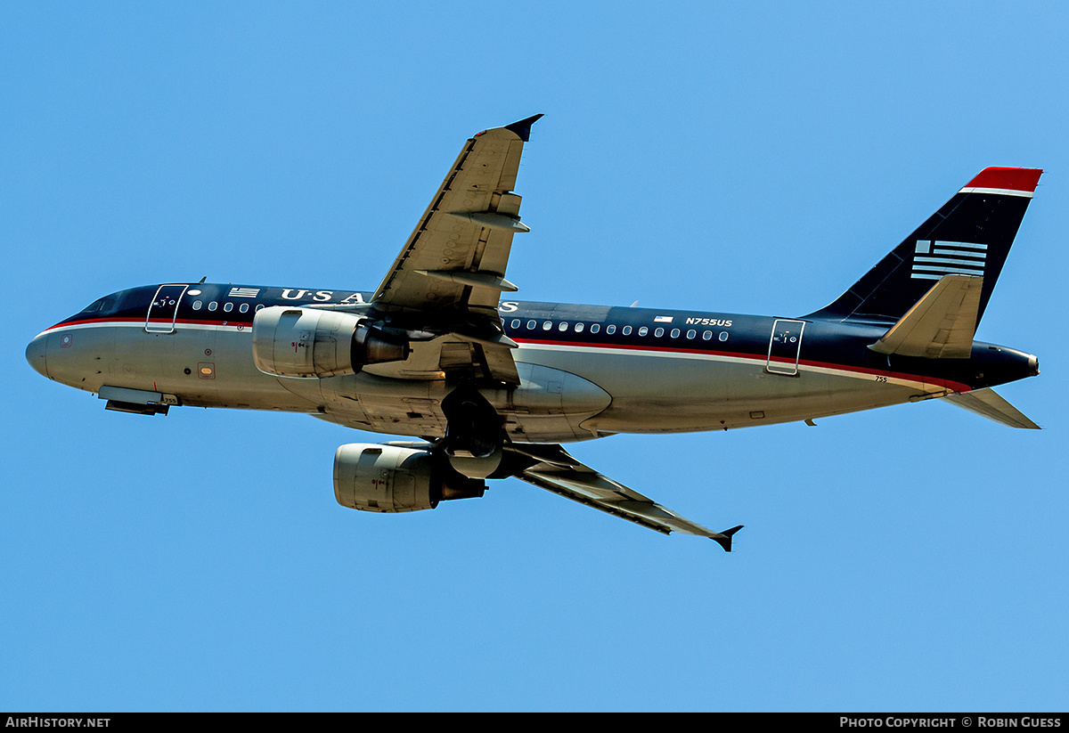 Aircraft Photo of N755US | Airbus A319-112 | US Airways | AirHistory.net #352565