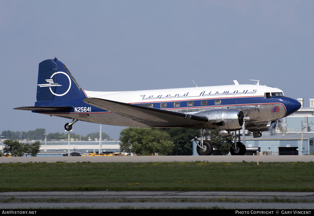 Aircraft Photo of N25641 | Douglas DC-3(C) | Legend Airways | AirHistory.net #352575