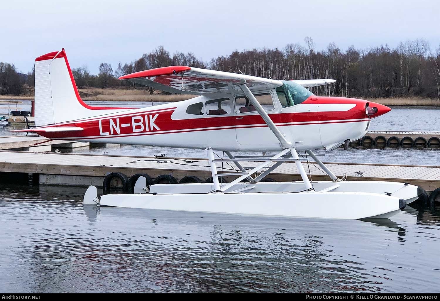 Aircraft Photo of LN-BIK | Cessna 180H Skywagon 180 | AirHistory.net #352588