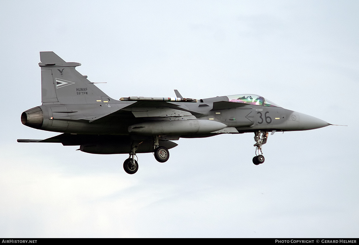 Aircraft Photo of 36 | Saab JAS 39C Gripen | Hungary - Air Force | AirHistory.net #352593