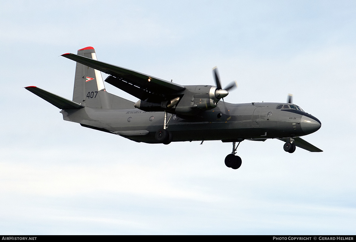 Aircraft Photo of 407 | Antonov An-26 | Hungary - Air Force | AirHistory.net #352596