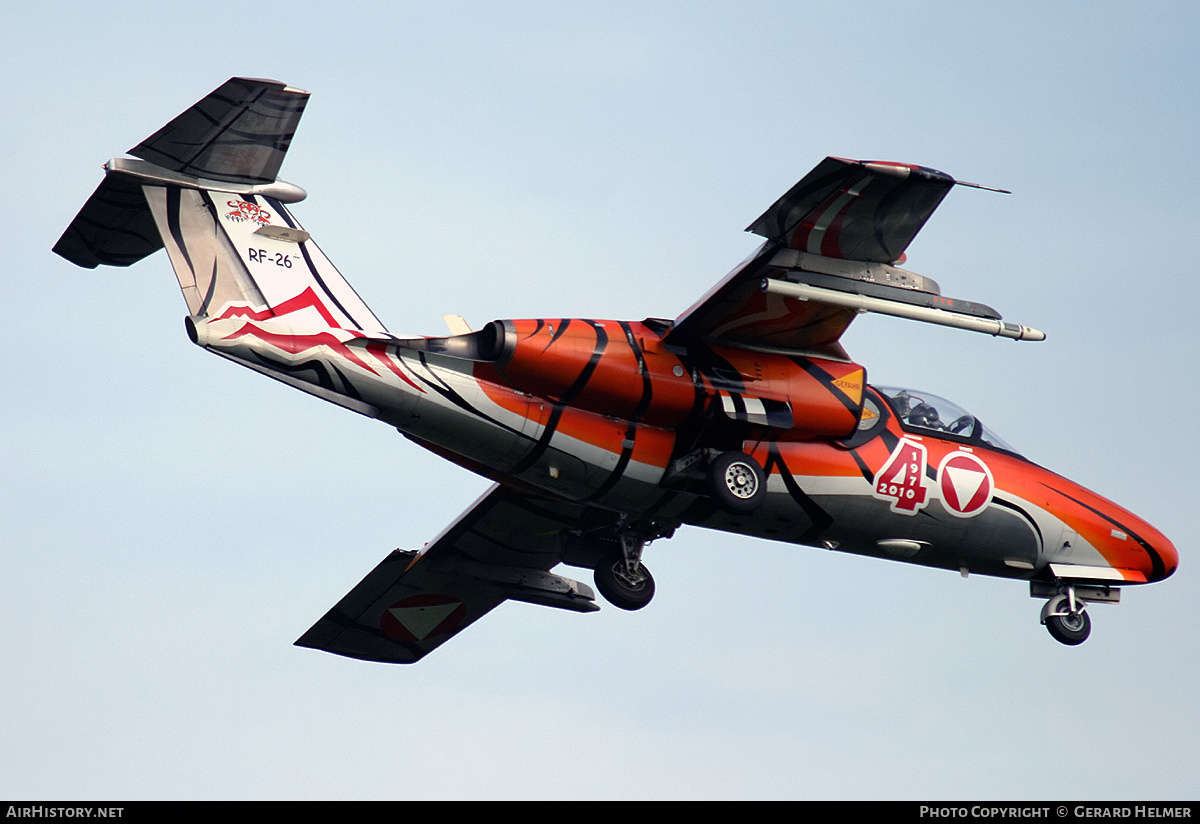 Aircraft Photo of RF-26 | Saab 105OE | Austria - Air Force | AirHistory.net #352602