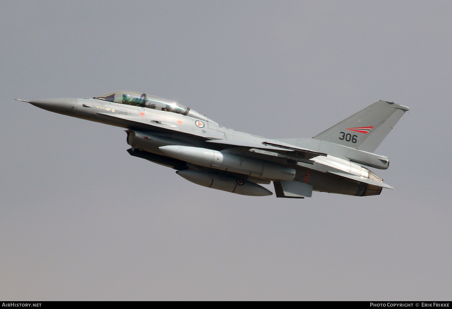 Aircraft Photo of 306 | General Dynamics F-16BM Fighting Falcon | Norway - Air Force | AirHistory.net #352616