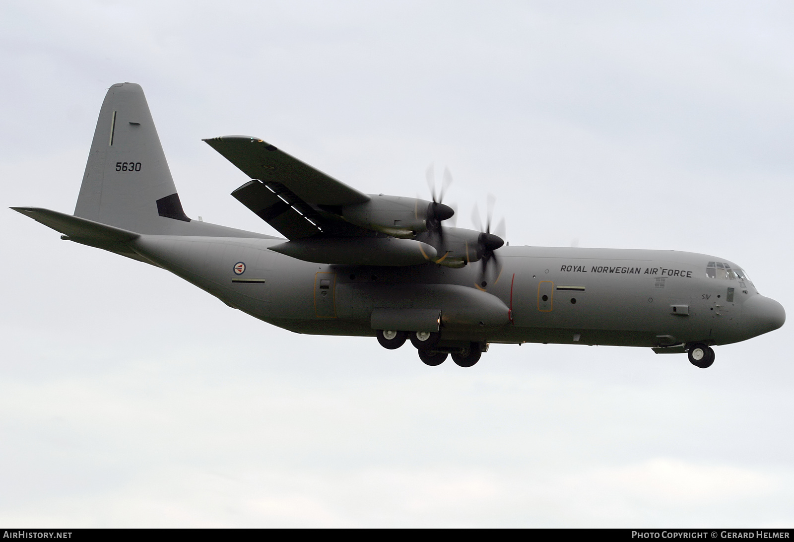 Aircraft Photo of 5630 | Lockheed Martin C-130J-30 Hercules | Norway - Air Force | AirHistory.net #352627