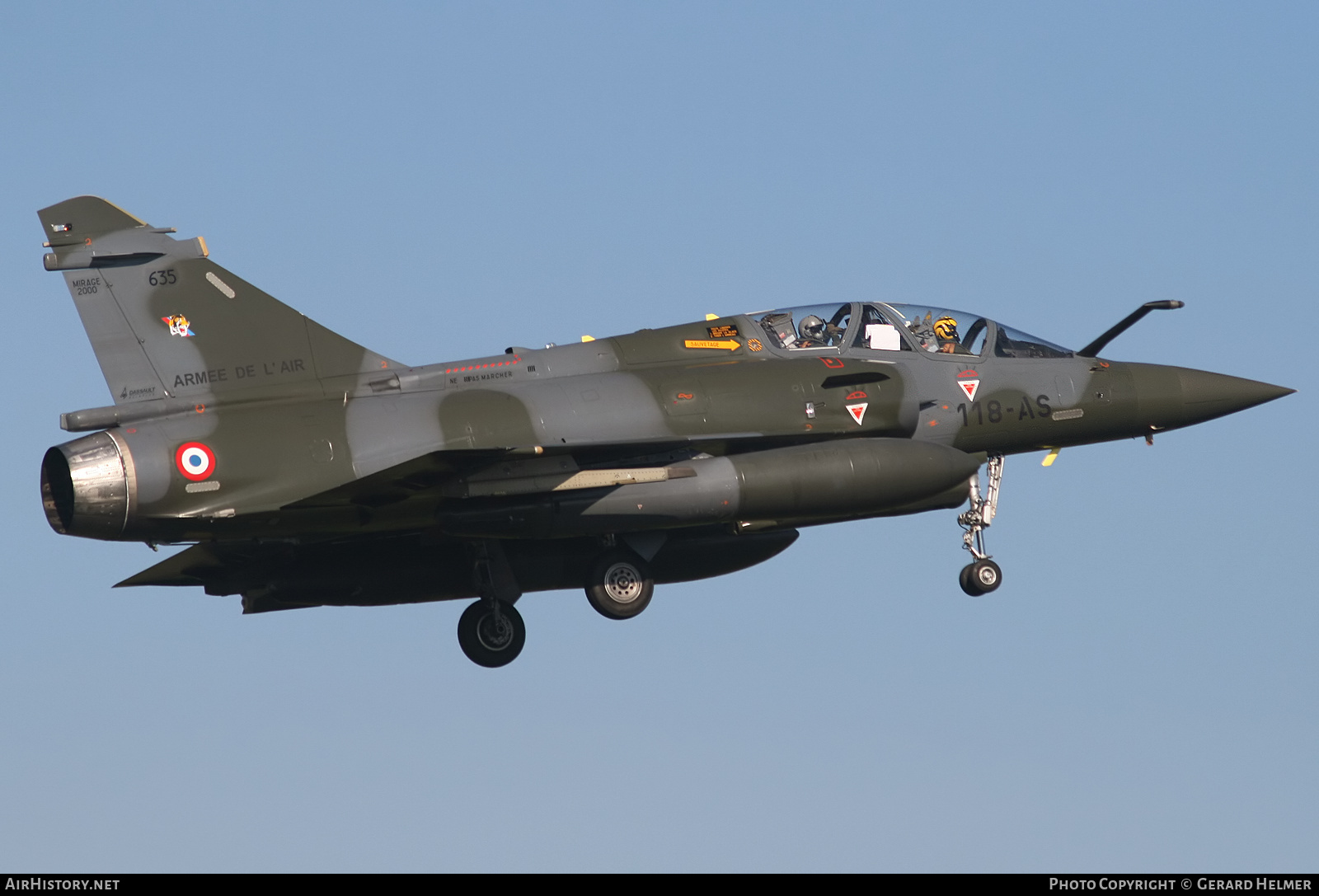 Aircraft Photo of 635 | Dassault Mirage 2000D | France - Air Force | AirHistory.net #352635