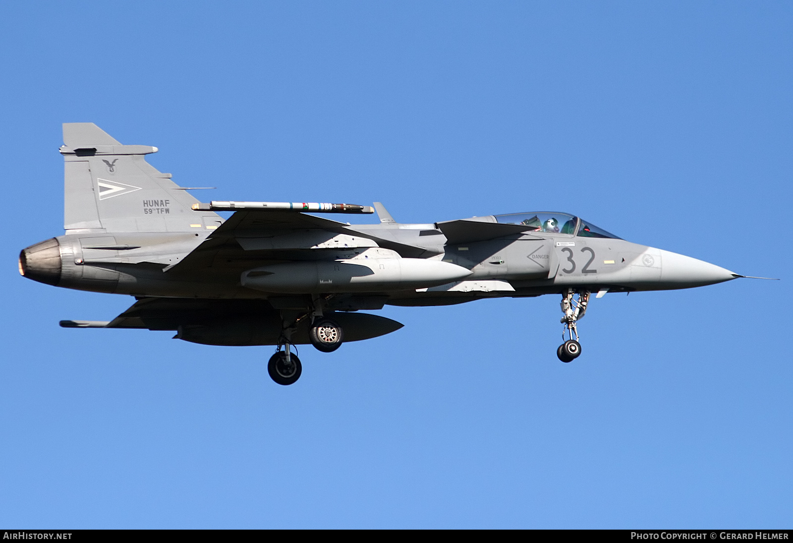 Aircraft Photo of 32 | Saab JAS 39C Gripen | Hungary - Air Force | AirHistory.net #352637