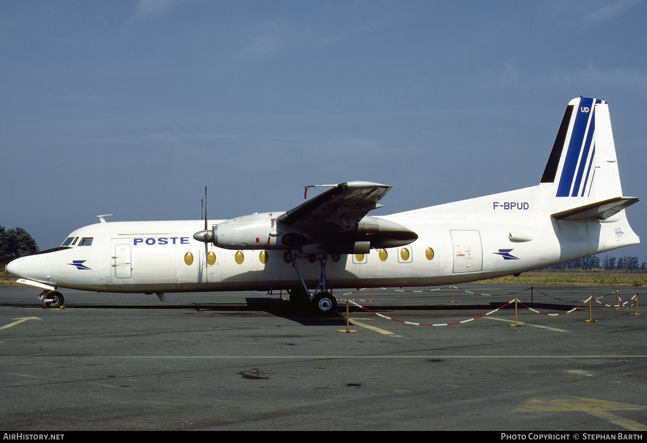 Aircraft Photo of F-BPUD | Fokker F27-500 Friendship | La Poste | AirHistory.net #352642