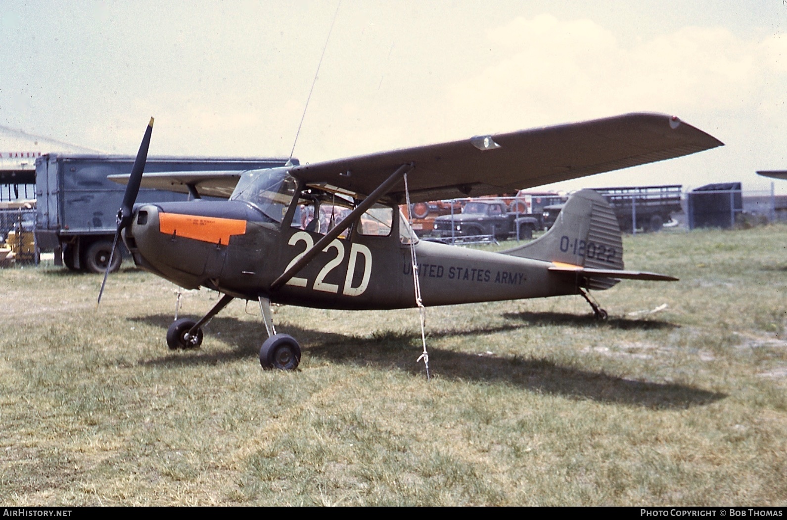 Aircraft Photo of 51-12022 / 0-12022 | Cessna O-1A Bird Dog | USA - Army | AirHistory.net #352652