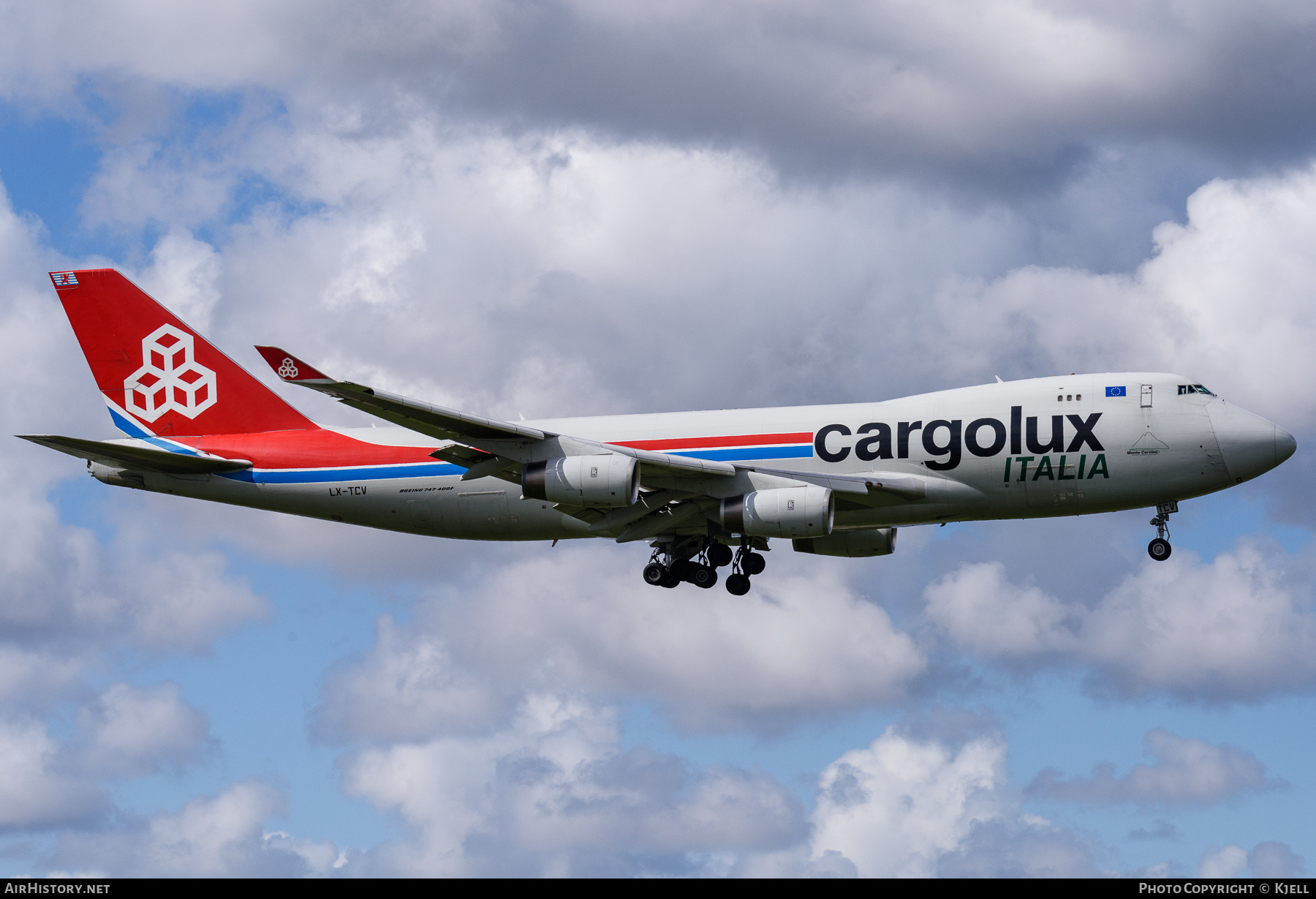 Aircraft Photo of LX-TCV | Boeing 747-4R7F/SCD | Cargolux Italia | AirHistory.net #352661