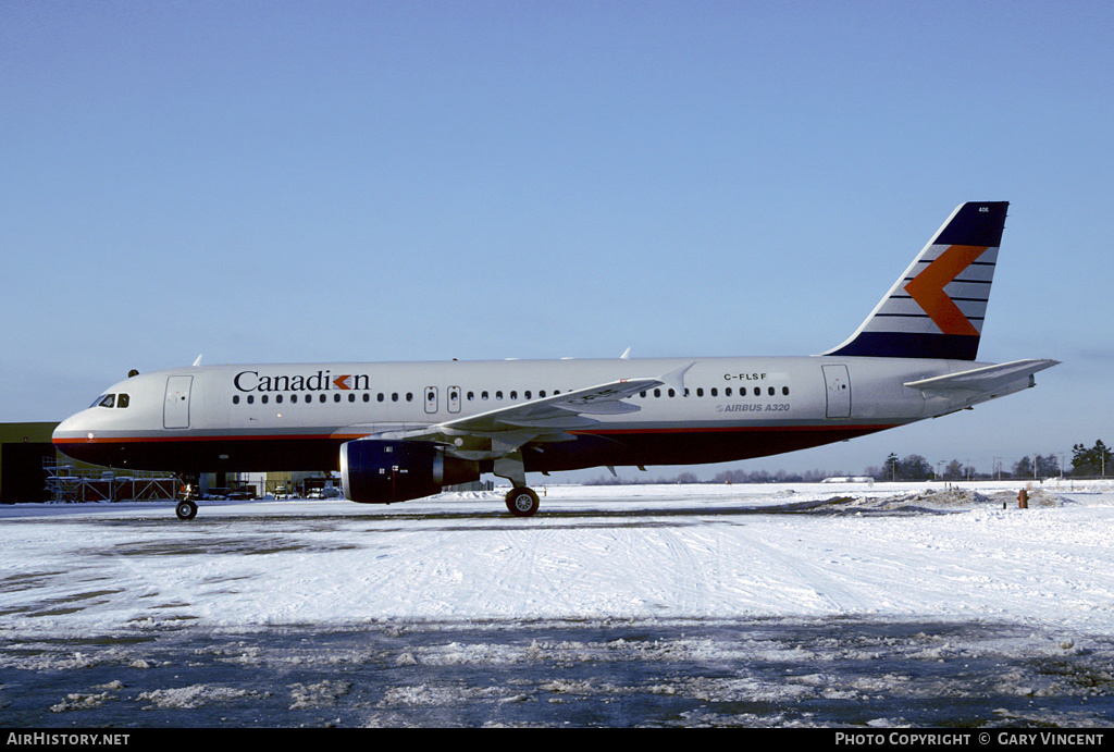 Aircraft Photo of C-FLSF | Airbus A320-211 | Canadian Airlines | AirHistory.net #352666