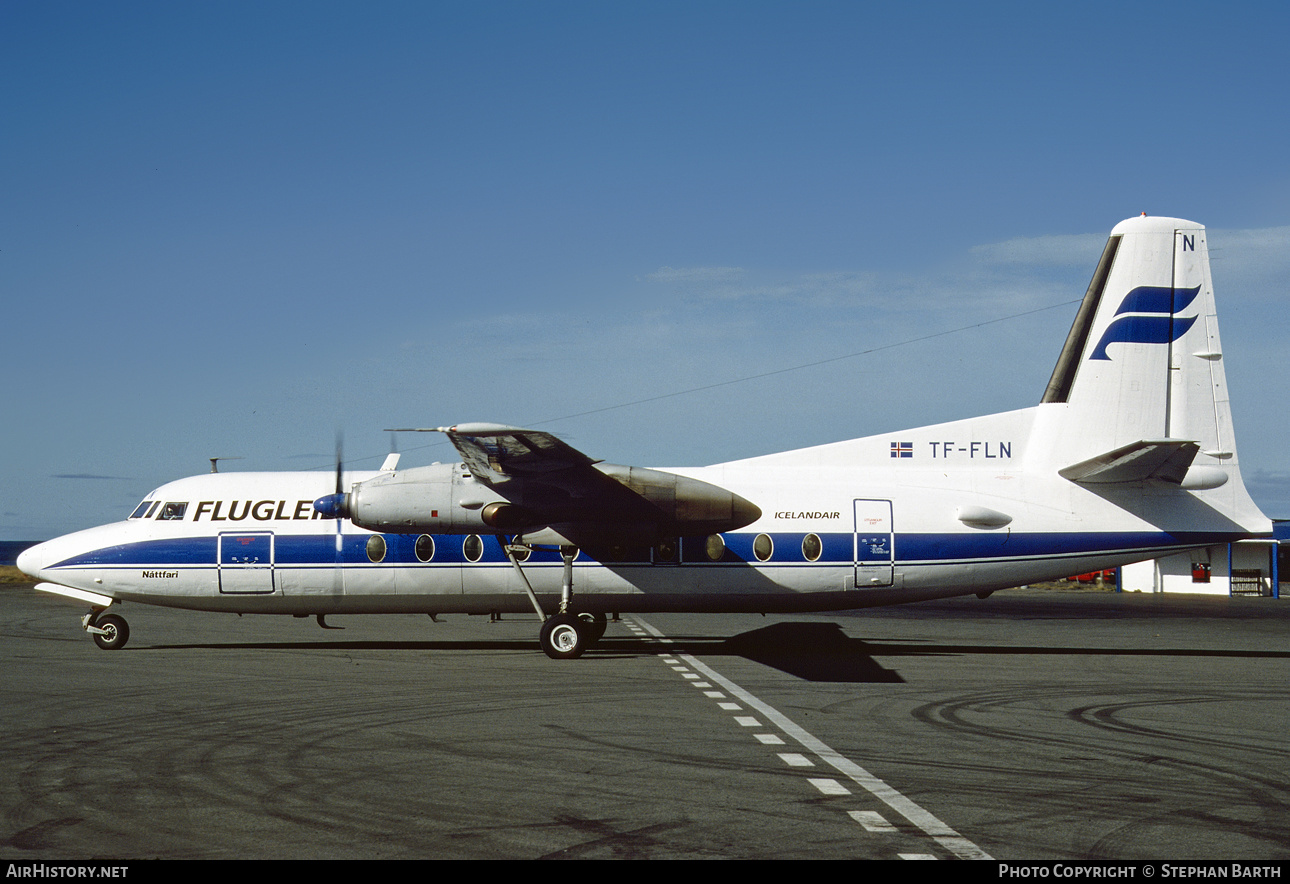 Aircraft Photo of TF-FLN | Fokker F27-200 Friendship | Flugleiðir - Icelandair | AirHistory.net #352680