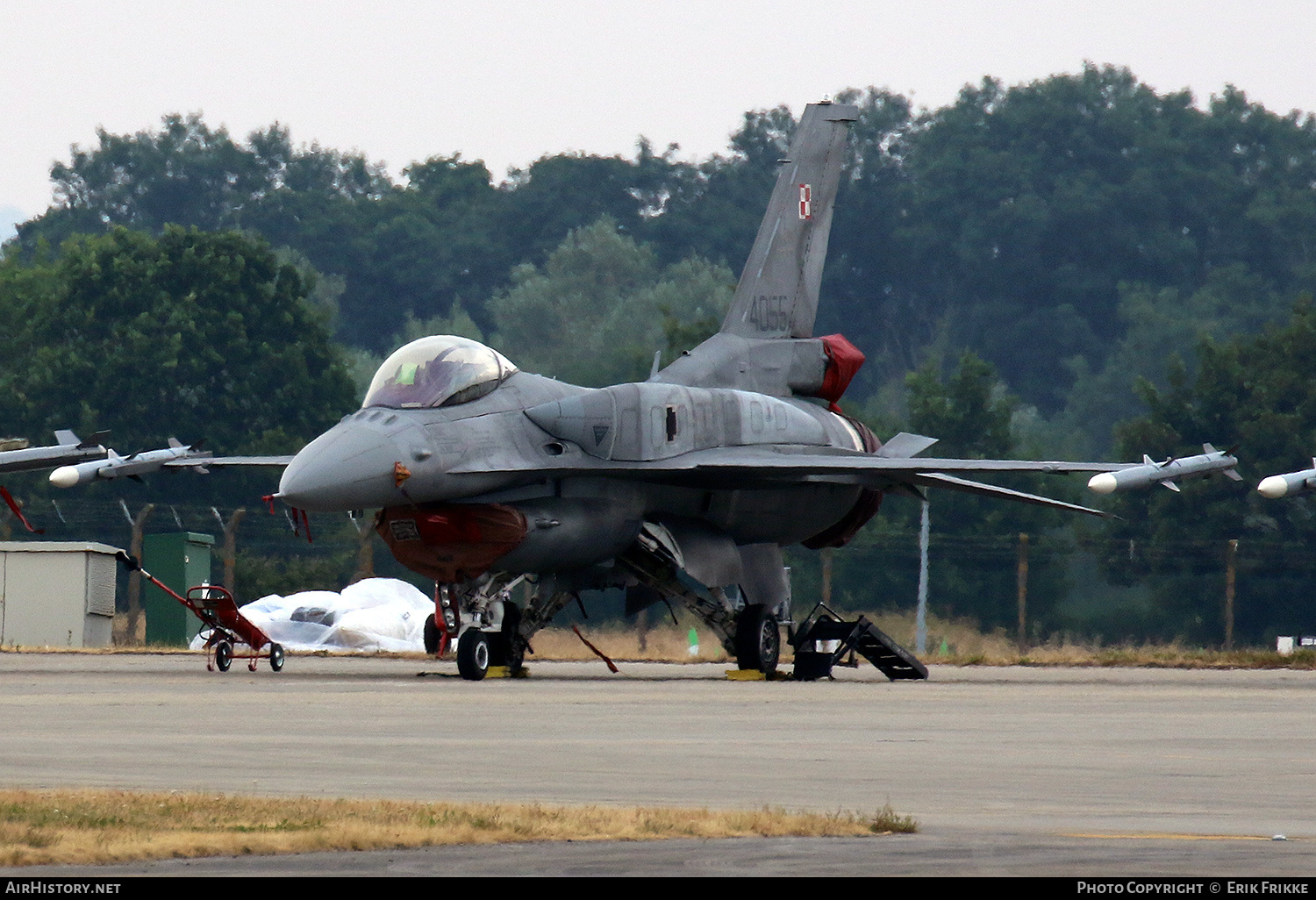 Aircraft Photo of 4055 | Lockheed Martin F-16CJ Fighting Falcon | Poland - Air Force | AirHistory.net #352691