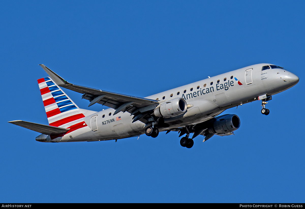 Aircraft Photo of N276NN | Embraer 175LR (ERJ-170-200LR) | American Eagle | AirHistory.net #352705