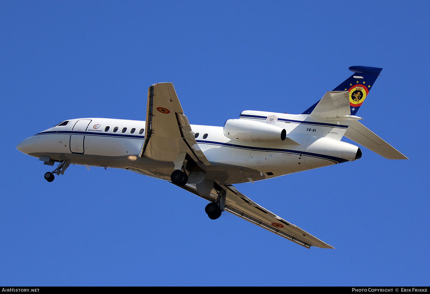 Aircraft Photo of CD-01 | Dassault Falcon 900B | Belgium - Air Force | AirHistory.net #352710