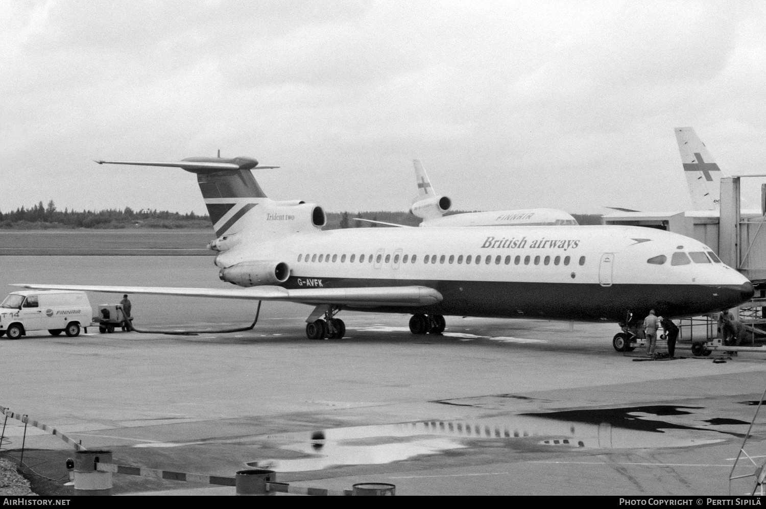 Aircraft Photo of G-AVFK | Hawker Siddeley HS-121 Trident 2E | British Airways | AirHistory.net #352728