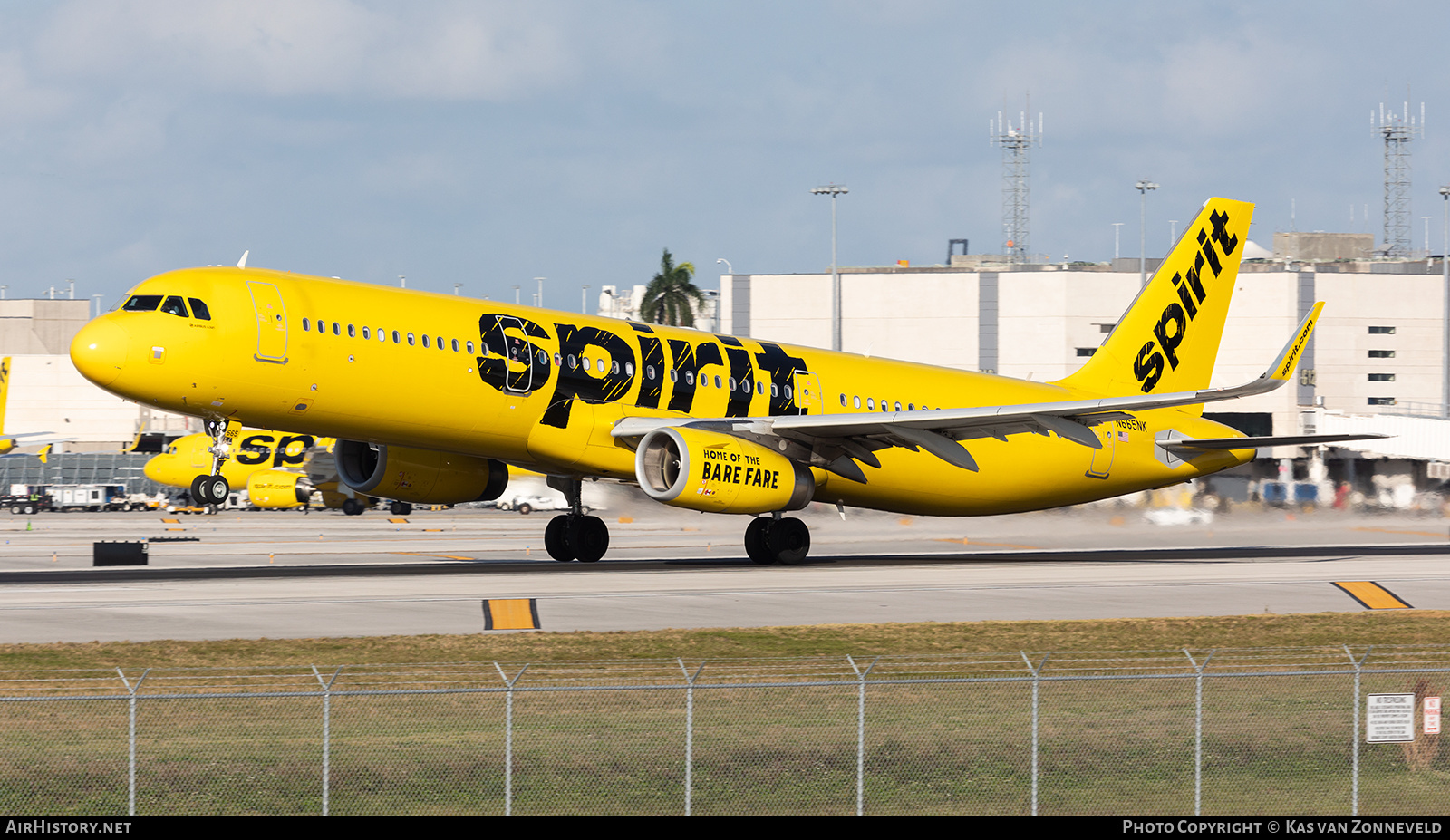 Aircraft Photo of N665NK | Airbus A321-231 | Spirit Airlines | AirHistory.net #352747