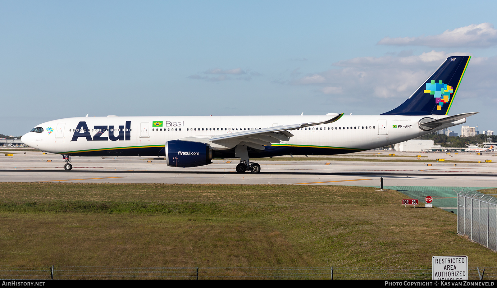 Aircraft Photo of PR-ANY | Airbus A330-941N | Azul Linhas Aéreas Brasileiras | AirHistory.net #352753