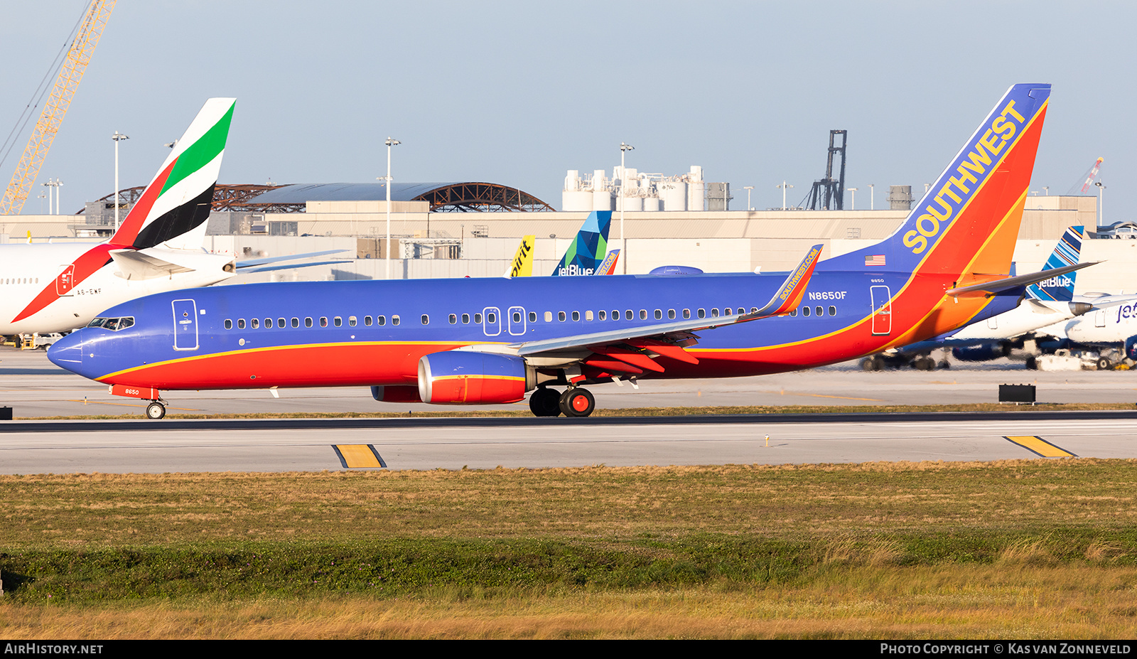 Aircraft Photo of N8650F | Boeing 737-8H4 | Southwest Airlines | AirHistory.net #352764