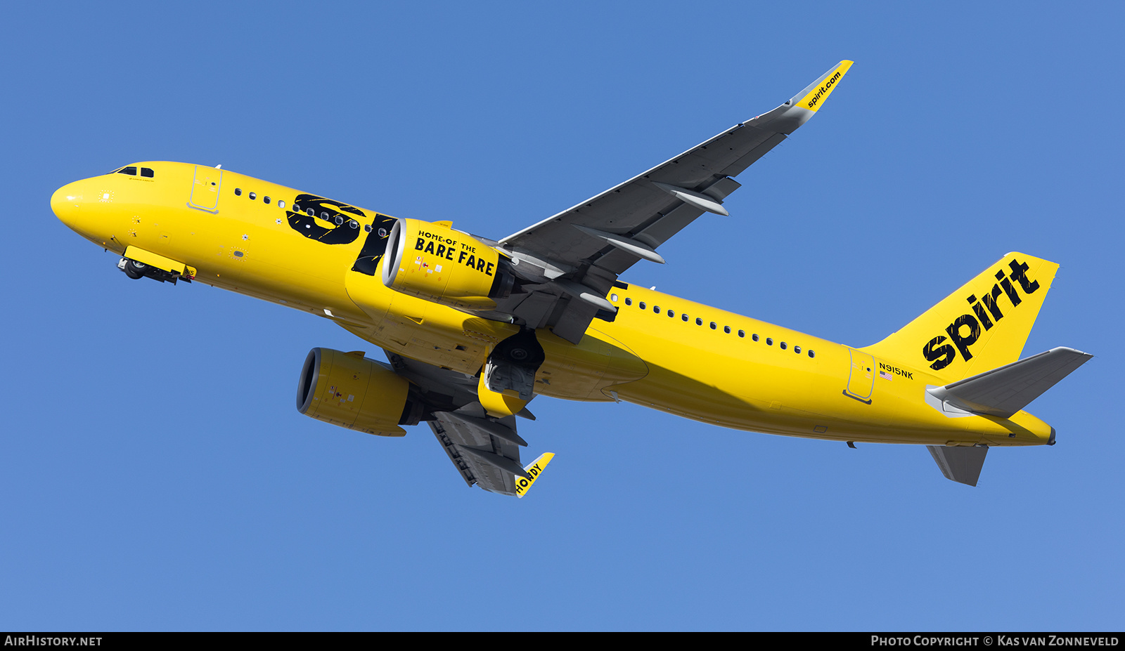 Aircraft Photo of N915NK | Airbus A320-271N | Spirit Airlines | AirHistory.net #352766
