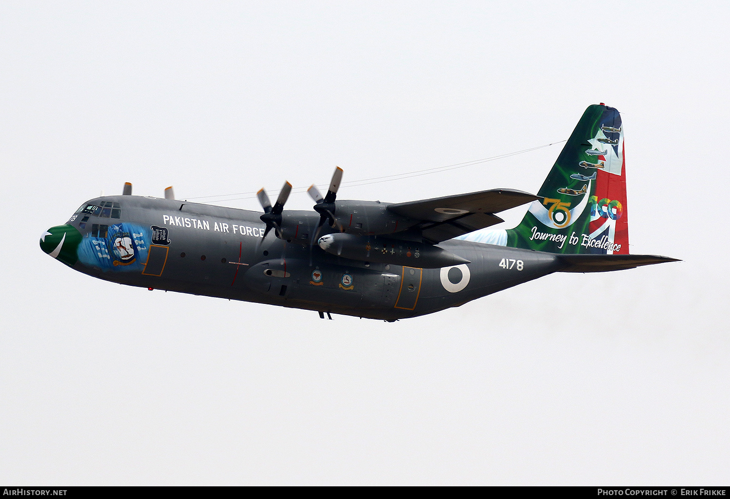 Aircraft Photo of 4178 | Lockheed C-130E Hercules (L-382) | Pakistan - Air Force | AirHistory.net #352772