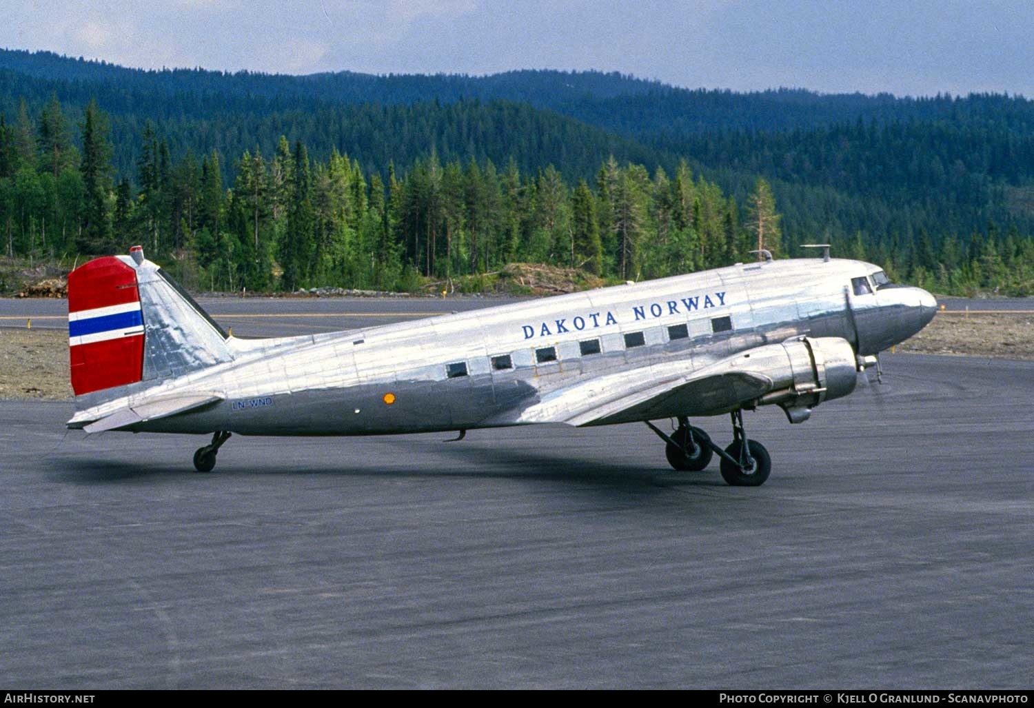 Aircraft Photo of LN-WND | Douglas C-53D Skytrooper | Dakota Norway | AirHistory.net #352777