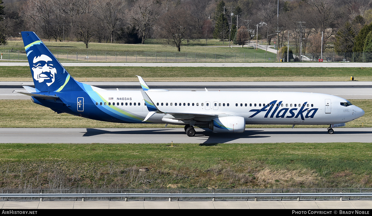 Aircraft Photo of N403AS | Boeing 737-990/ER | Alaska Airlines | AirHistory.net #352803