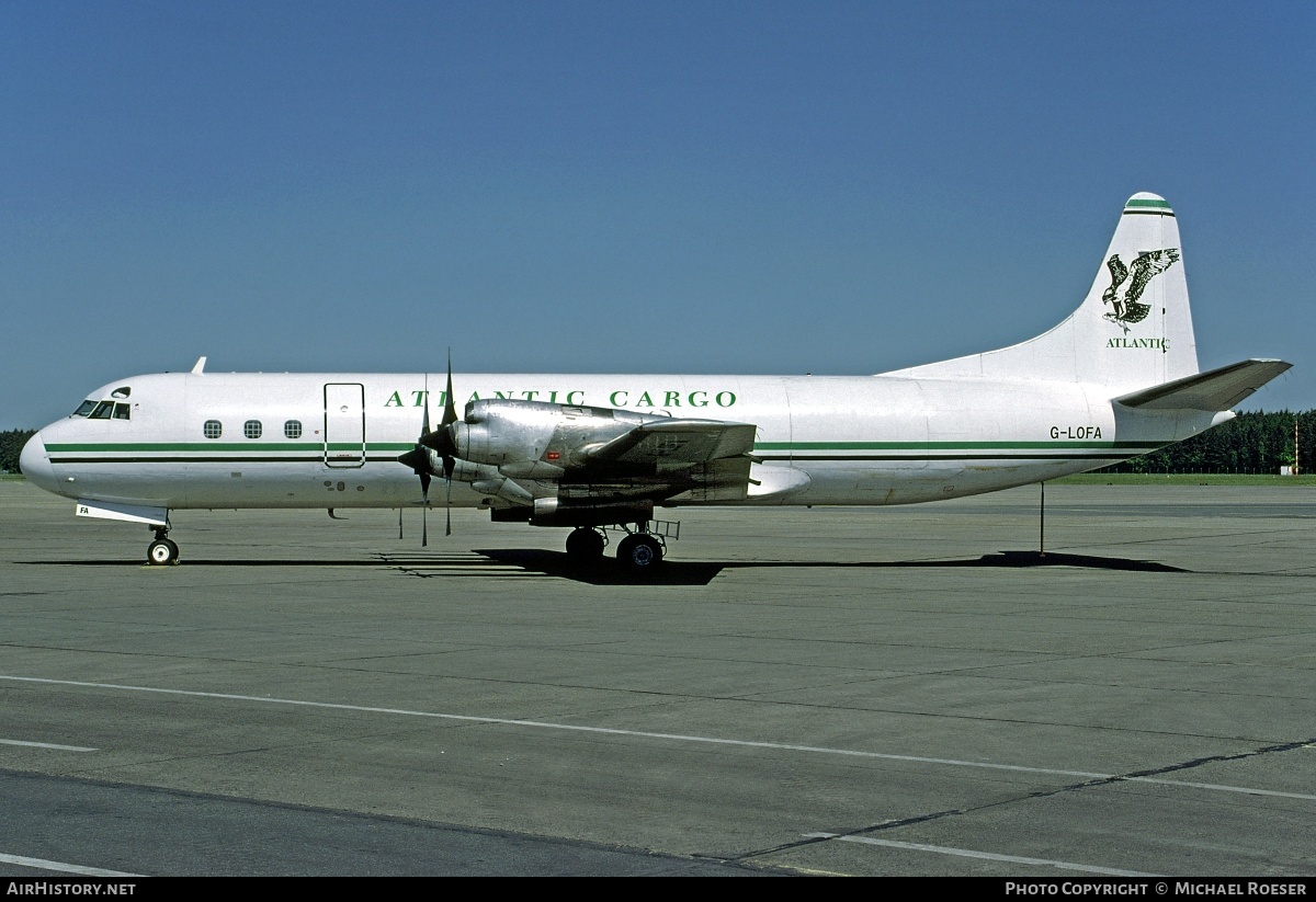 Aircraft Photo of G-LOFA | Lockheed L-188C(F) Electra | Atlantic Airlines Cargo | AirHistory.net #352812