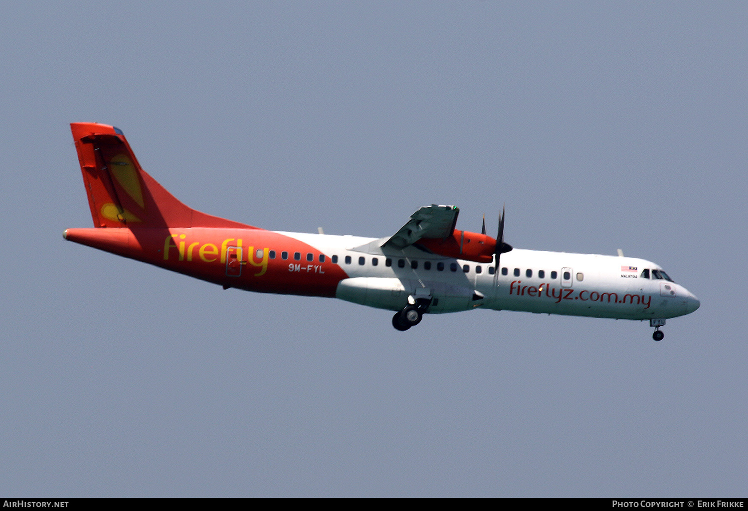 Aircraft Photo of 9M-FYL | ATR ATR-72-500 (ATR-72-212A) | Firefly | AirHistory.net #352835