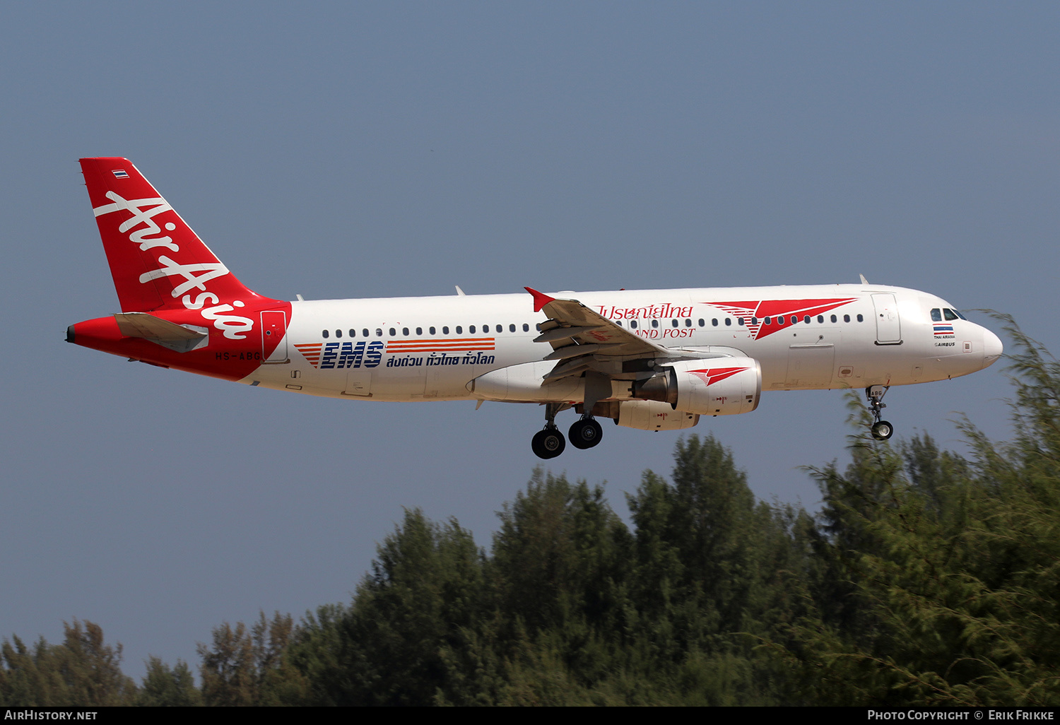 Aircraft Photo of HS-ABG | Airbus A320-216 | AirAsia | AirHistory.net #352849