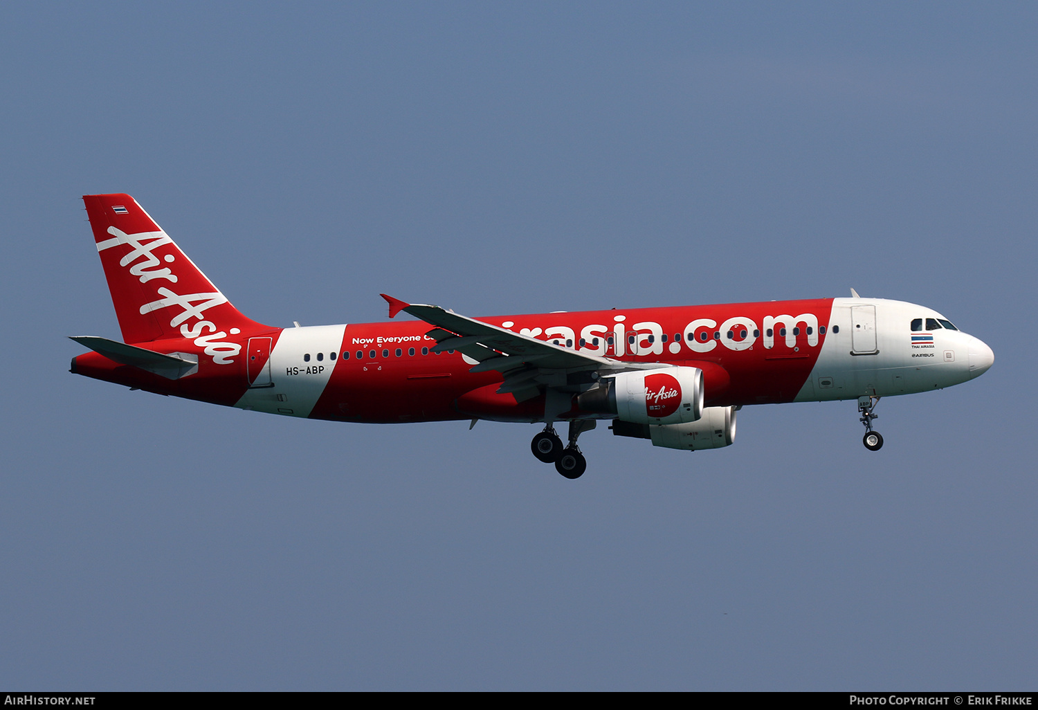 Aircraft Photo of HS-ABP | Airbus A320-216 | AirAsia | AirHistory.net #352850