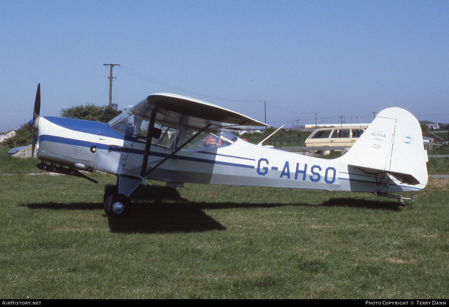 Aircraft Photo of G-AHSO | Auster J-1N Alpha | AirHistory.net #352870