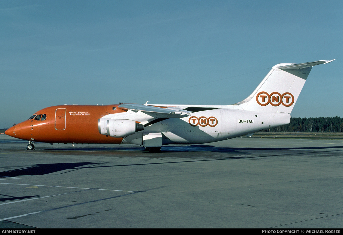 Aircraft Photo of OO-TAU | British Aerospace BAe-146-200QT Quiet Trader | TNT Airways | AirHistory.net #352893