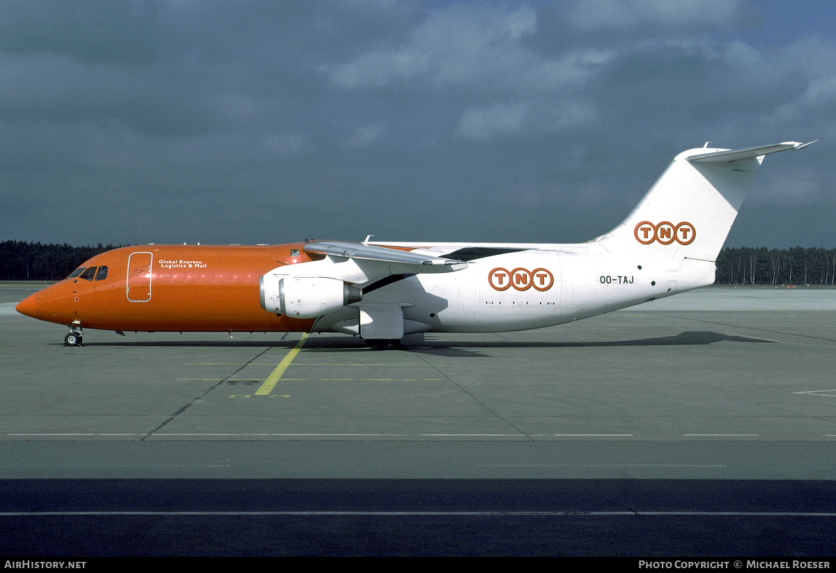 Aircraft Photo of OO-TAJ | British Aerospace BAe-146-300QT Quiet Trader | TNT Airways | AirHistory.net #352894