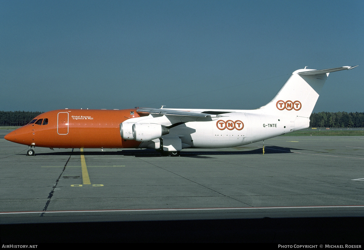 Aircraft Photo of G-TNTE | British Aerospace BAe-146-300QT Quiet Trader | TNT Airways | AirHistory.net #352895