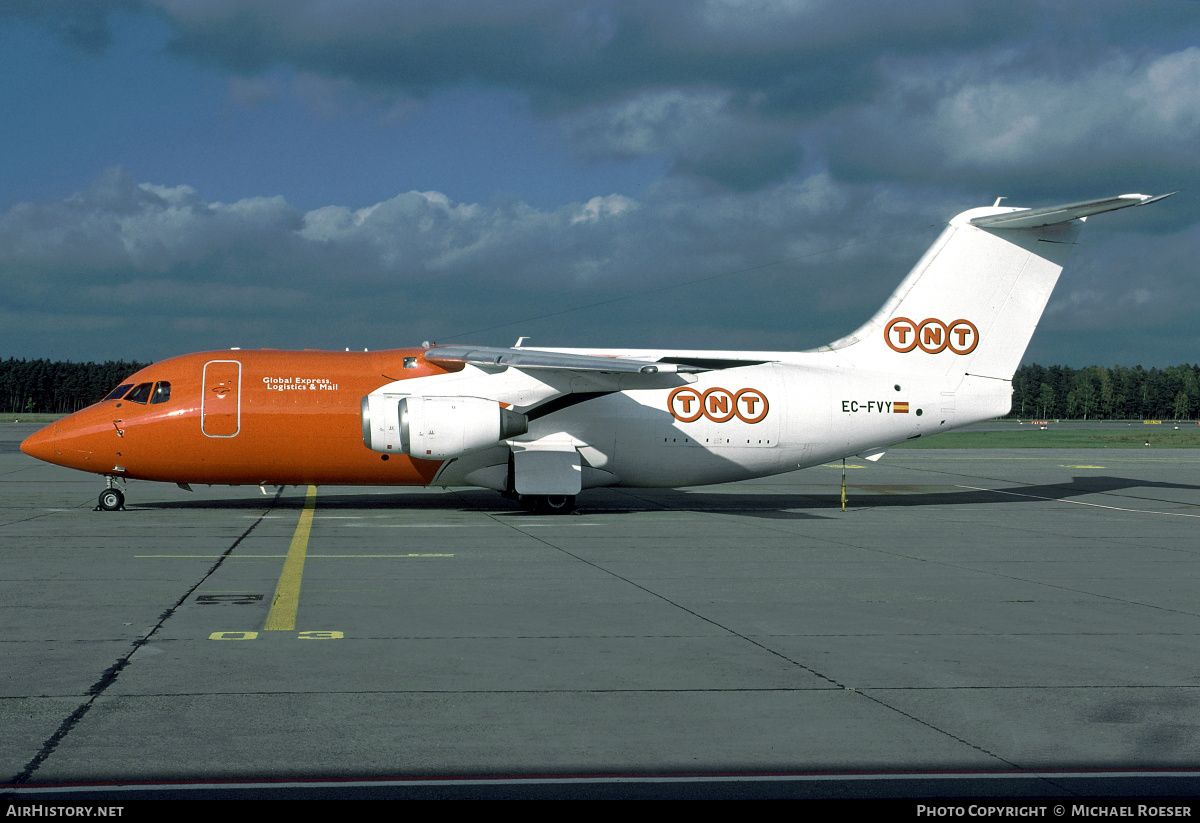 Aircraft Photo of EC-FVY | British Aerospace BAe-146-200QT Quiet Trader | TNT Airways | AirHistory.net #352896