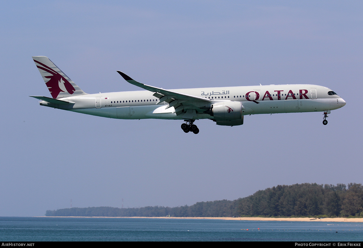 Aircraft Photo of A7-ALC | Airbus A350-941 | Qatar Airways | AirHistory.net #352910