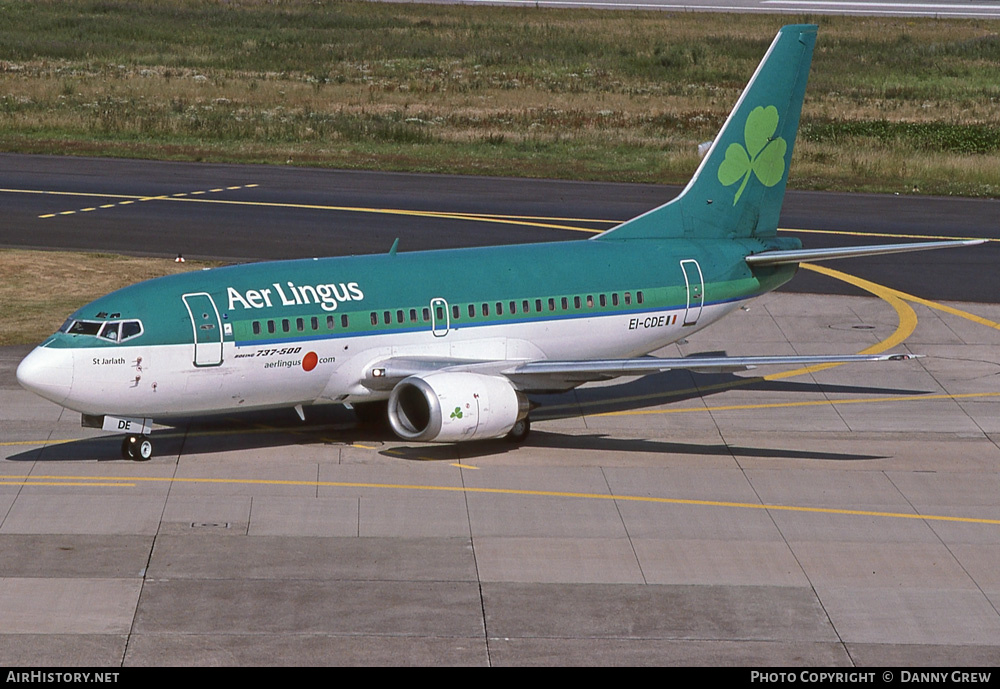 Aircraft Photo of EI-CDE | Boeing 737-548 | Aer Lingus | AirHistory.net #352914