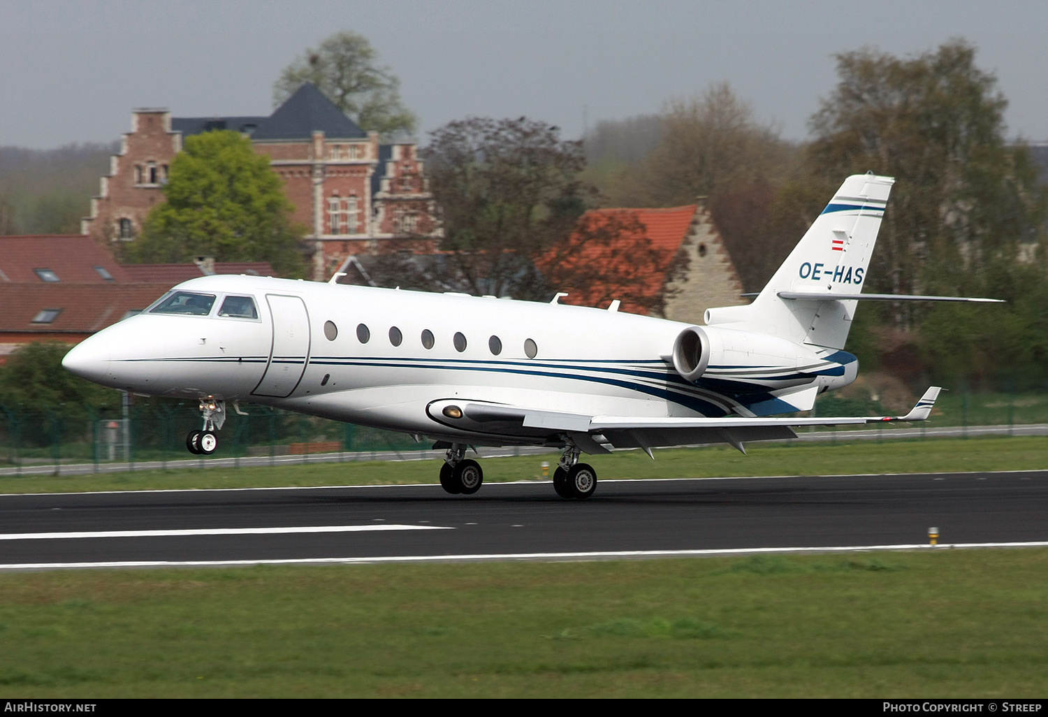 Aircraft Photo of OE-HAS | Israel Aircraft Industries Gulfstream G200 | AirHistory.net #352916