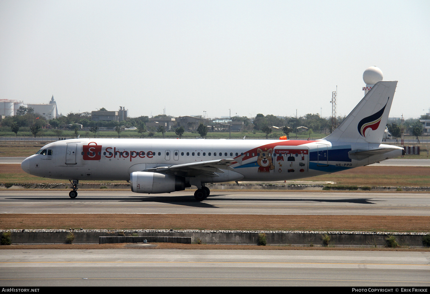 Aircraft Photo of HS-PPD | Airbus A320-232 | Bangkok Airways | AirHistory.net #352918