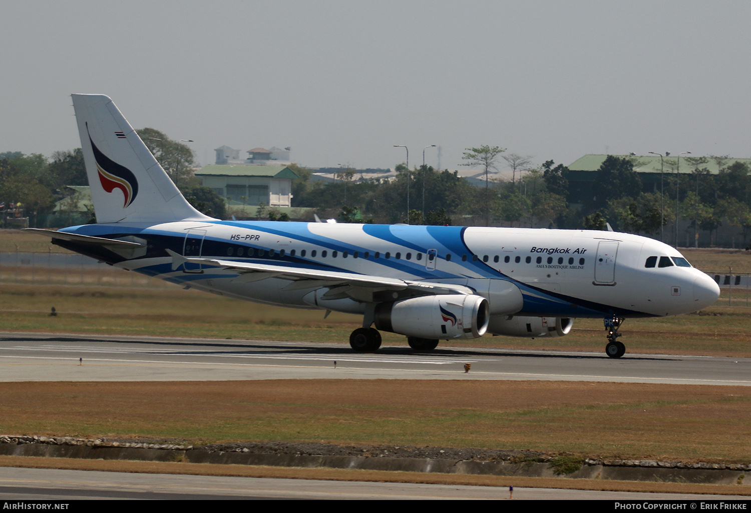 Aircraft Photo of HS-PPR | Airbus A319-132 | Bangkok Airways | AirHistory.net #352944