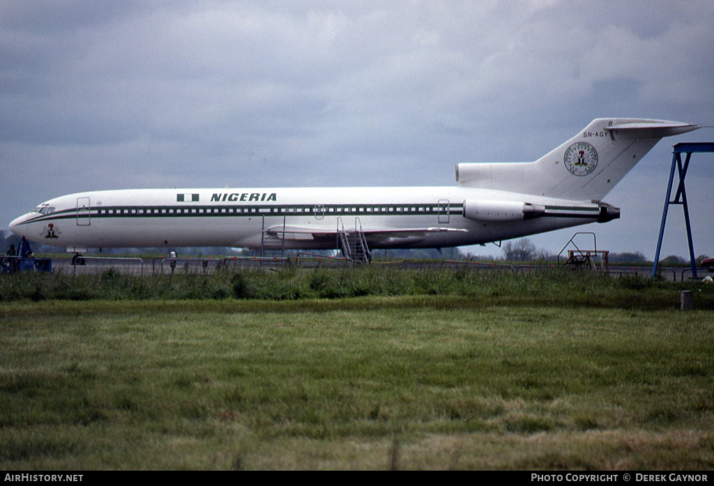 Aircraft Photo of 5N-AGY | Boeing 727-2N6/Adv(RE) Super 27 | Federal Republic of Nigeria | AirHistory.net #352946