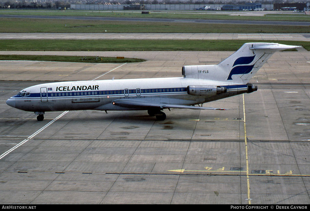Aircraft Photo of TF-FLG | Boeing 727-185C | Icelandair | AirHistory.net #352952