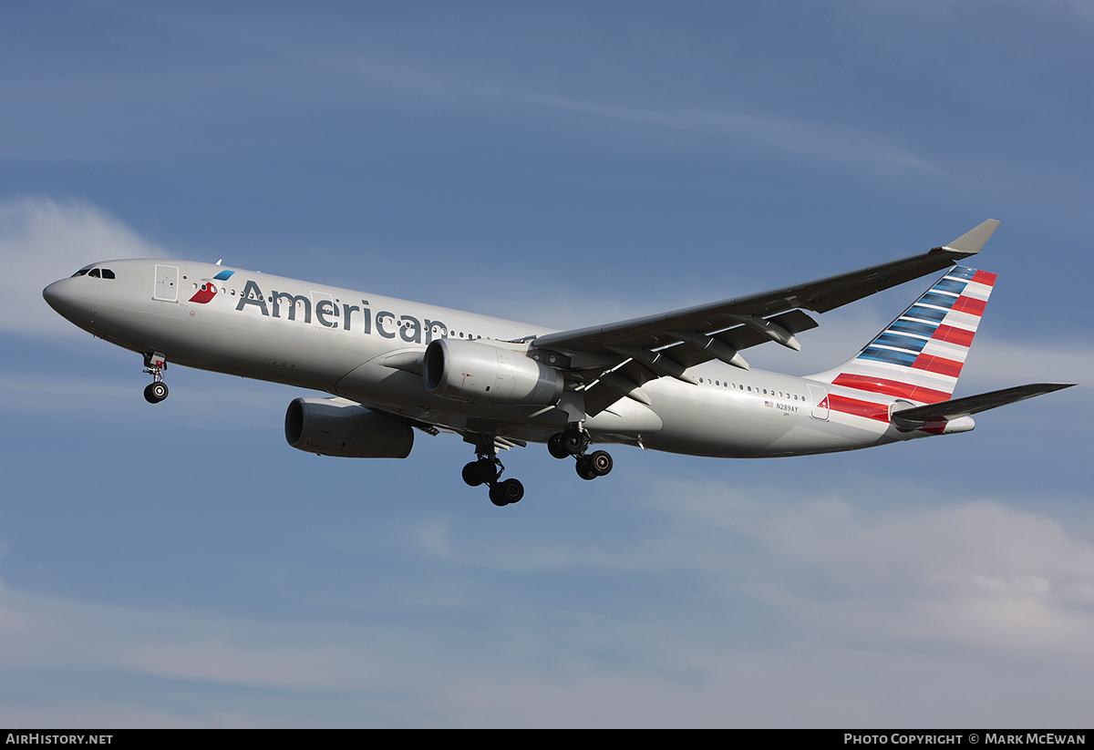 Aircraft Photo of N289AY | Airbus A330-243 | American Airlines | AirHistory.net #352963