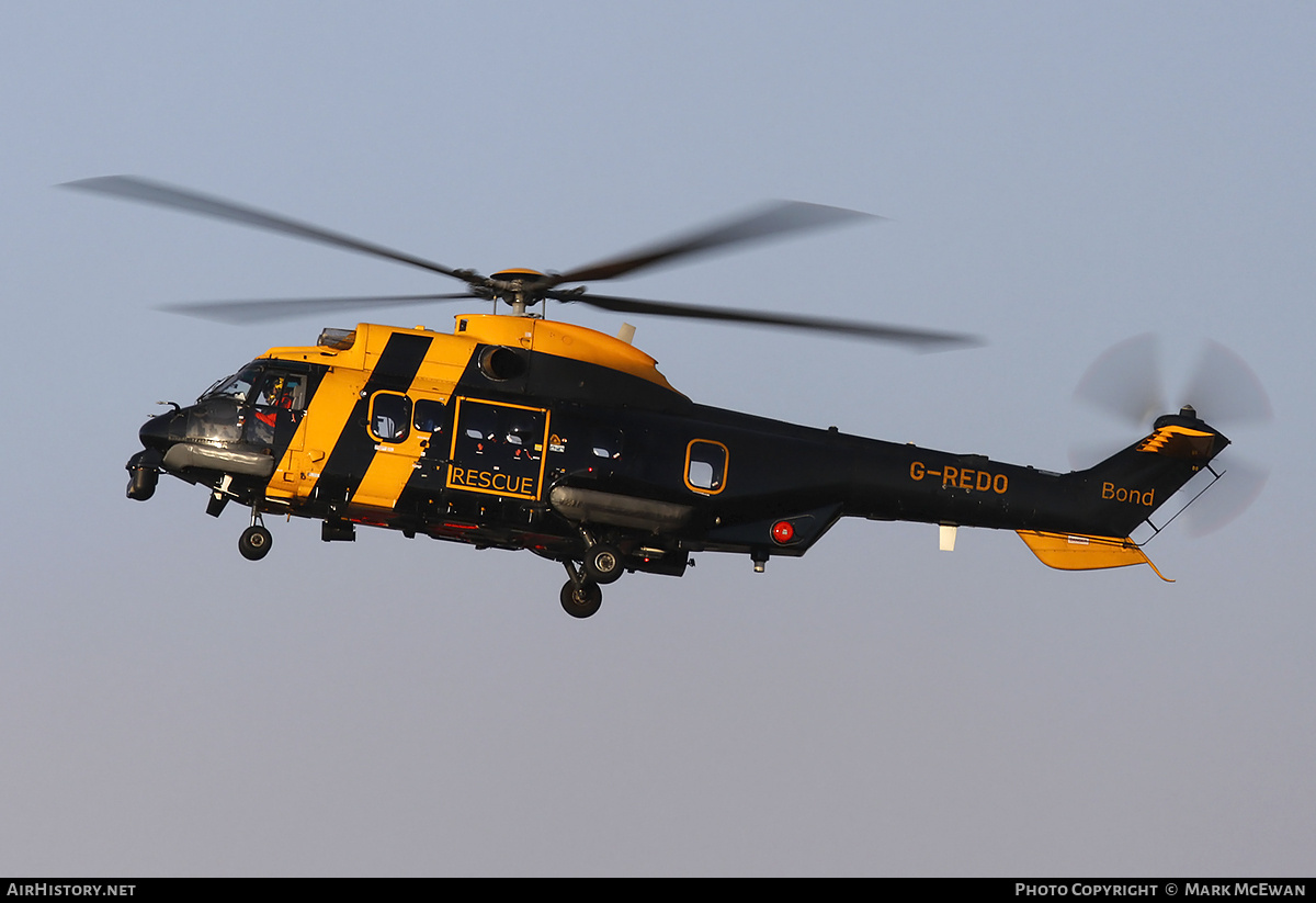 Aircraft Photo of G-REDO | Eurocopter AS-332L2 Super Puma Mk2 | Bond Offshore Helicopters | AirHistory.net #352977