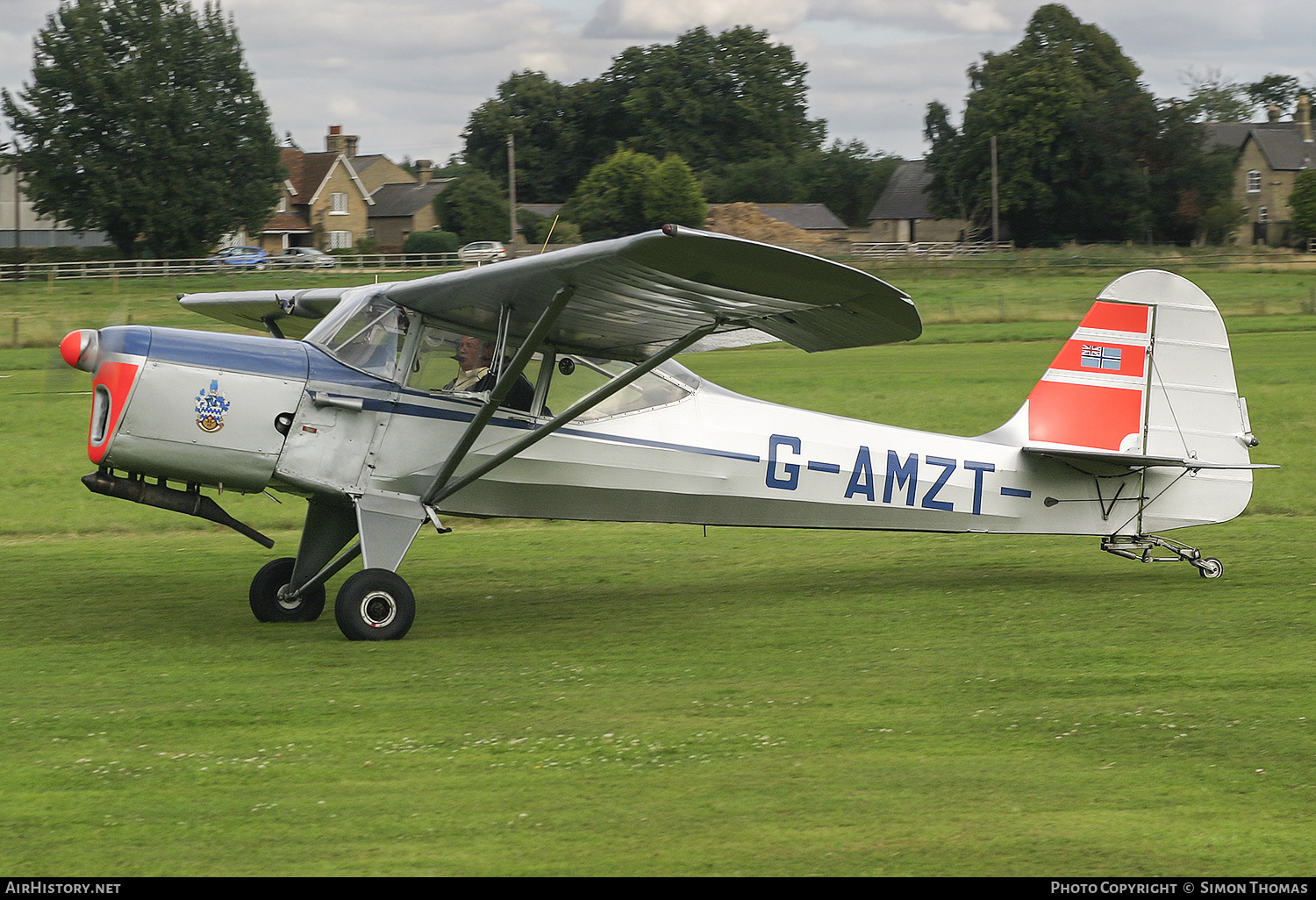 Aircraft Photo of G-AMZT | Auster J-5F Aiglet Trainer | AirHistory.net #352992