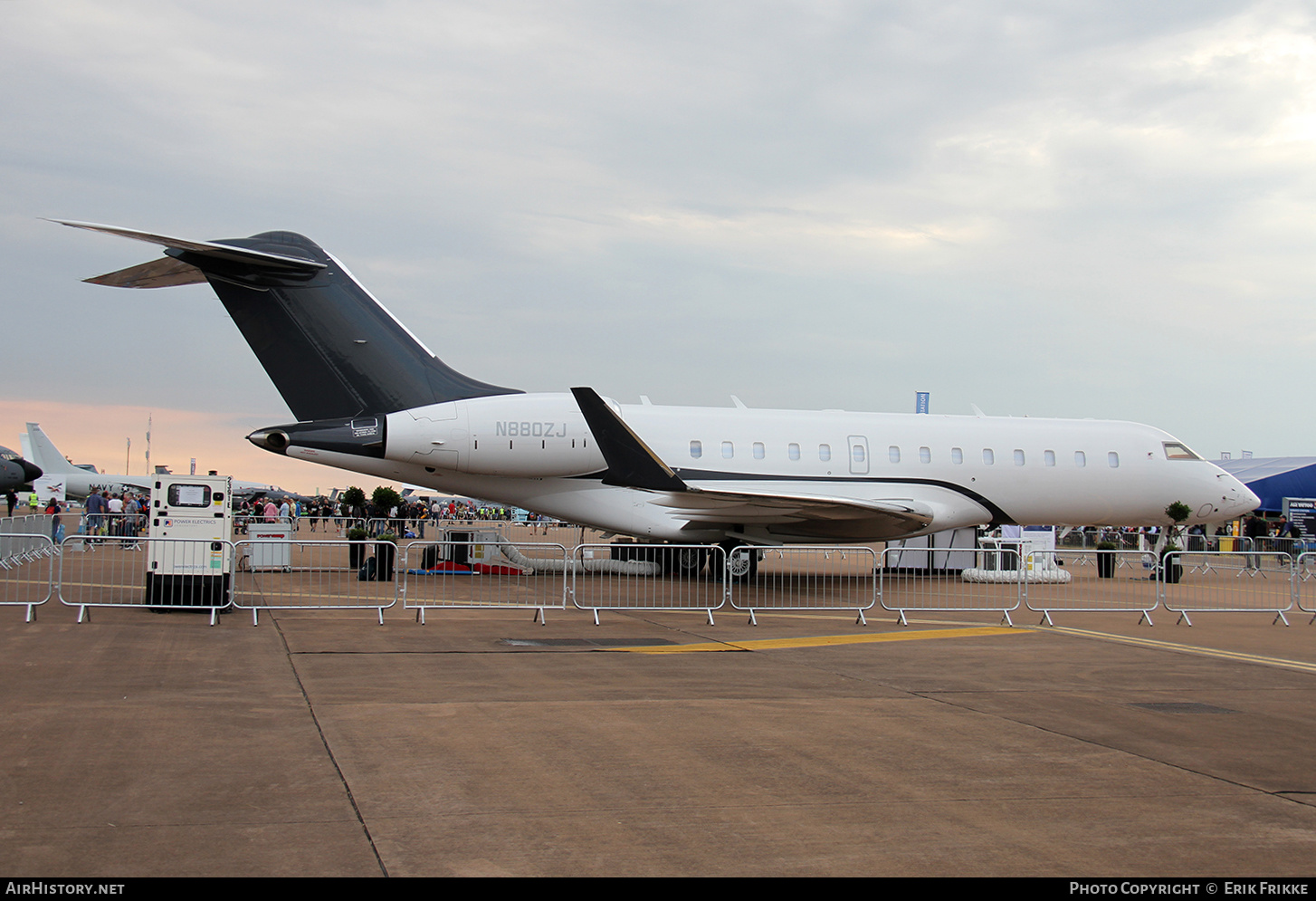 Aircraft Photo of N880ZJ | Bombardier Global 5000 (BD-700-1A11) | AirHistory.net #352998