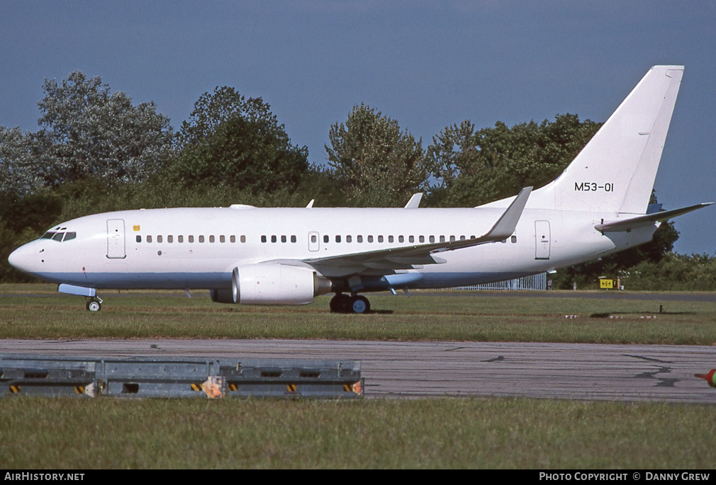 Aircraft Photo of M53-01 | Boeing 737-7H6 BBJ | Malaysia - Air Force | AirHistory.net #353003