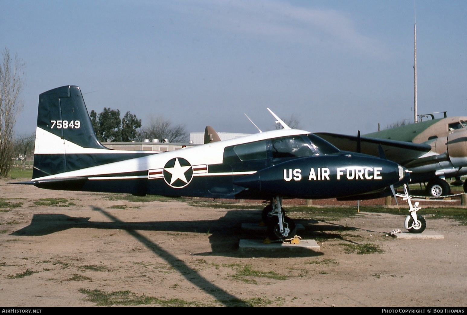 Aircraft Photo of 57-5849 / 75849 | Cessna U-3A Blue Canoe (310A/L-27A) | USA - Air Force | AirHistory.net #353009