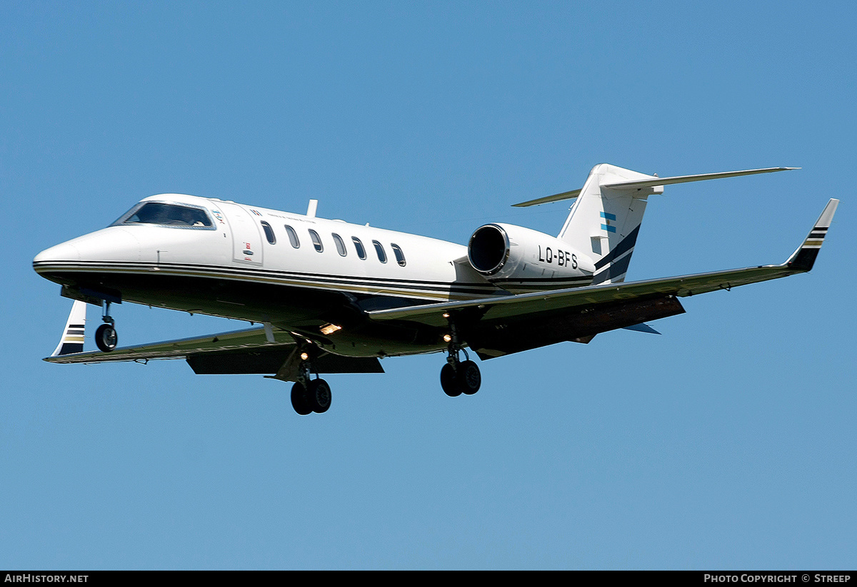 Aircraft Photo of LQ-BFS | Learjet 40 | AirHistory.net #353017